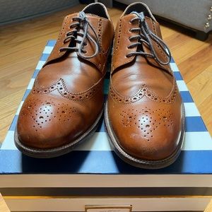 Cold Haan Williams Tan wingtip dress shoe
